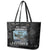 Pearl Harbor Remembrance Day Leather Tote Bag We Will Always Remember