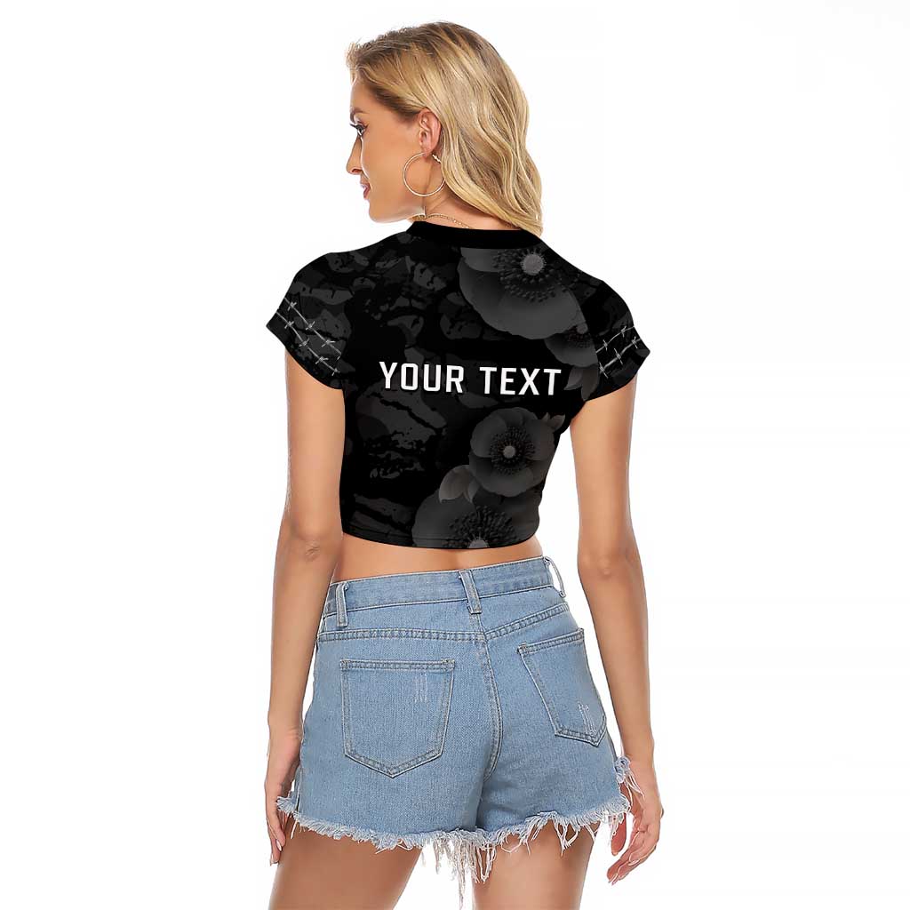 Personalized Pearl Harbor Remembrance Day Raglan Cropped T Shirt We Will Always Remember