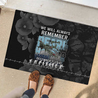 Pearl Harbor Remembrance Day Rubber Doormat We Will Always Remember