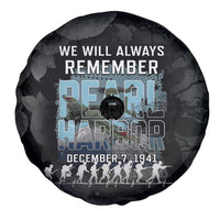 Pearl Harbor Remembrance Day Spare Tire Cover We Will Always Remember