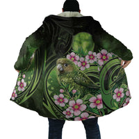 New Zealand Aotearoa Kakapo Cloak Maori Pattern With Manuka Galaxy Style - Polynesian Pride