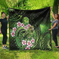 New Zealand Aotearoa Kakapo Quilt Maori Pattern With Manuka Galaxy Style - Polynesian Pride