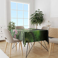 New Zealand Aotearoa Kakapo Tablecloth Maori Pattern With Manuka Galaxy Style - Polynesian Pride