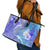 Couple Blue Sea Turtle Heart Love Leather Tote Bag LT05 - Polynesian Pride