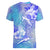 Couple Blue Sea Turtle Heart Love Women V Neck T Shirt LT05 - Polynesian Pride