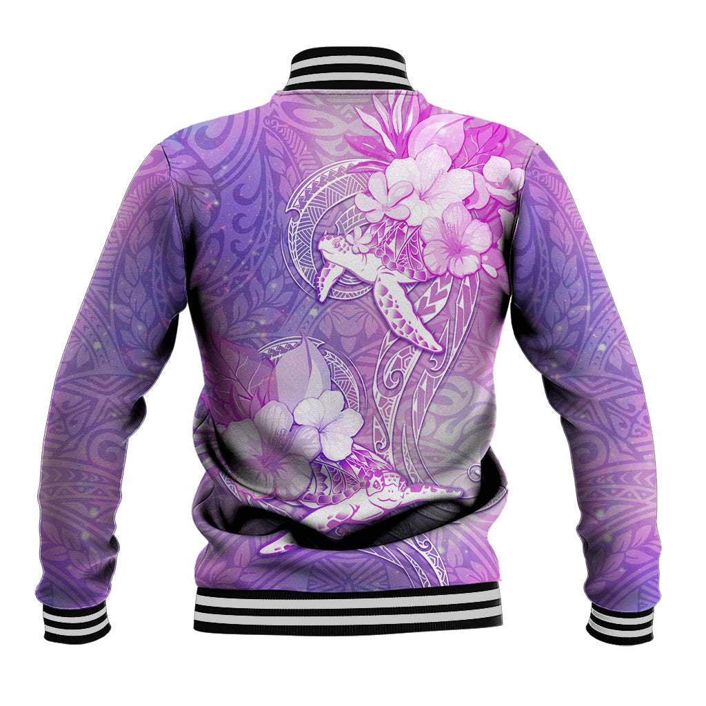 Couple Sea Turtle Love Give Us A Fairytale Baseball Jacket LT05 - Polynesian Pride
