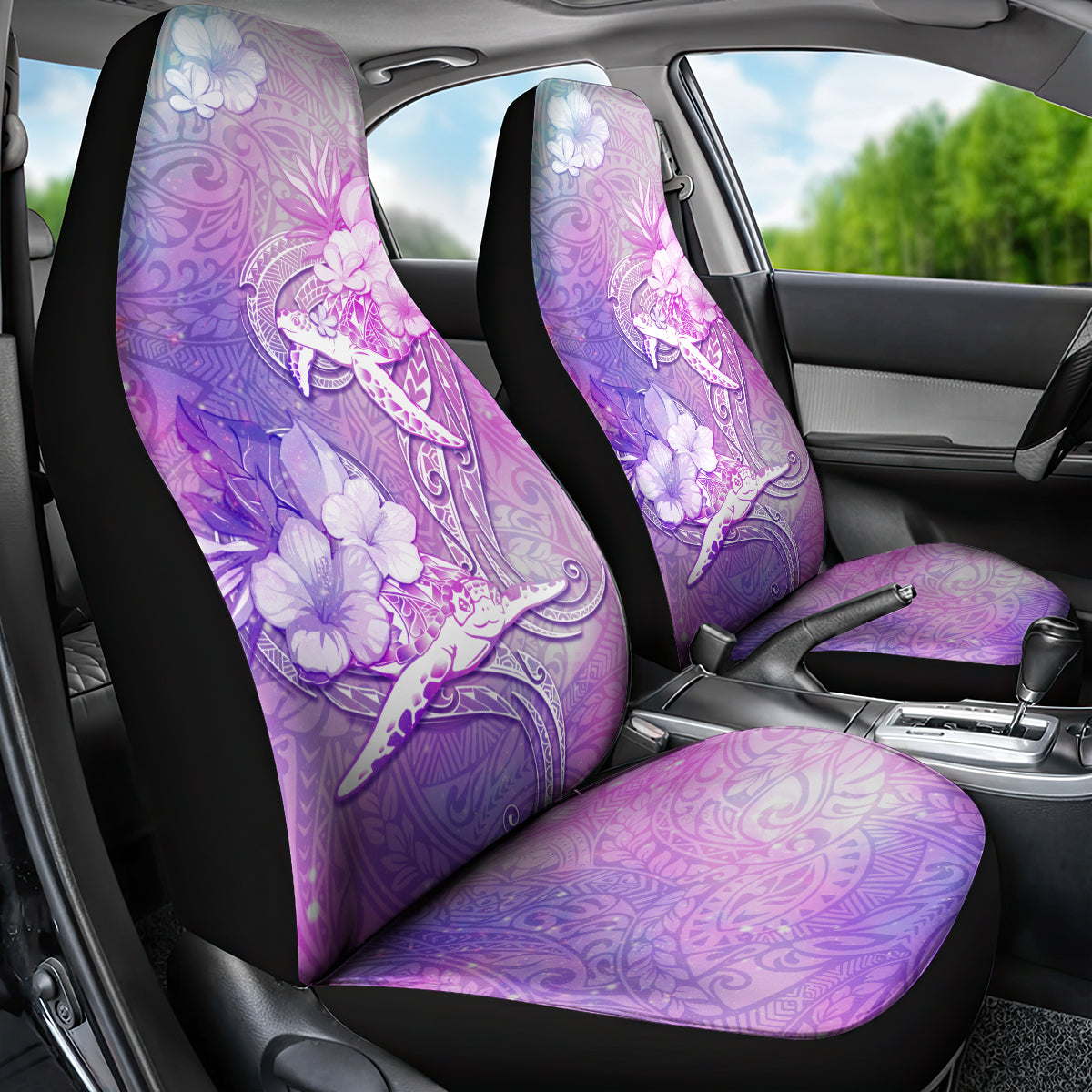 Couple Sea Turtle Love Give Us A Fairytale Car Seat Cover LT05 - Polynesian Pride