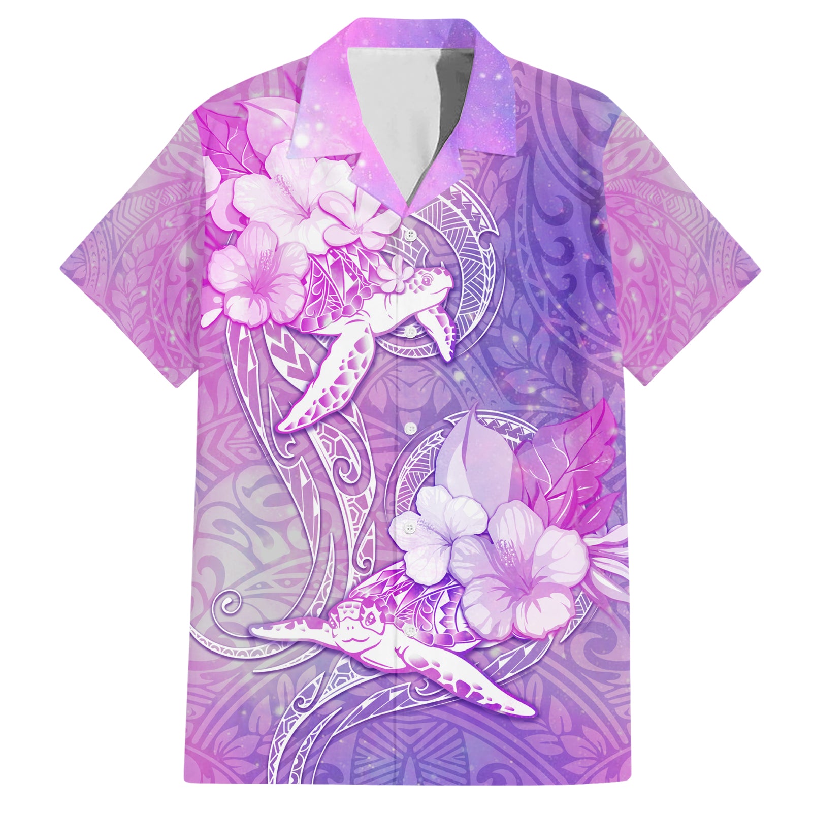 Couple Sea Turtle Love Give Us A Fairytale Hawaiian Shirt LT05 Pink - Polynesian Pride