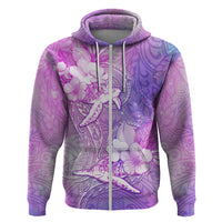 Couple Sea Turtle Love Give Us A Fairytale Hoodie LT05 Zip Hoodie Pink - Polynesian Pride