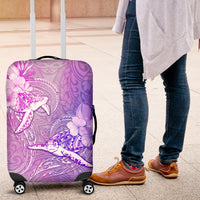 Couple Sea Turtle Love Give Us A Fairytale Luggage Cover LT05 Pink - Polynesian Pride