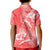 Polynesia Sea Turtle Couple Kid Polo Shirt Happy Valentine Day Red LT05 - Polynesian Pride