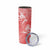 Polynesia Sea Turtle Couple Skinny Tumbler Happy Valentine Day Red LT05