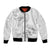 Polynesia Sea Turtle Couple Bomber Jacket Happy Valentine Day White LT05 Unisex White - Polynesian Pride