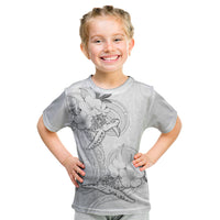 Polynesia Sea Turtle Couple Kid T Shirt Happy Valentine Day White LT05 White - Polynesian Pride