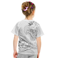 Polynesia Sea Turtle Couple Kid T Shirt Happy Valentine Day White LT05 - Polynesian Pride