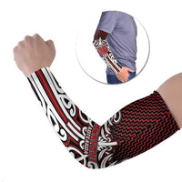 Custom Aotearoa Ngapuhi Arm Sleeves Maori Tribal Pattern Mix Poutama