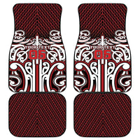 Custom Aotearoa Ngapuhi Car Mats Maori Tribal Pattern Mix Poutama