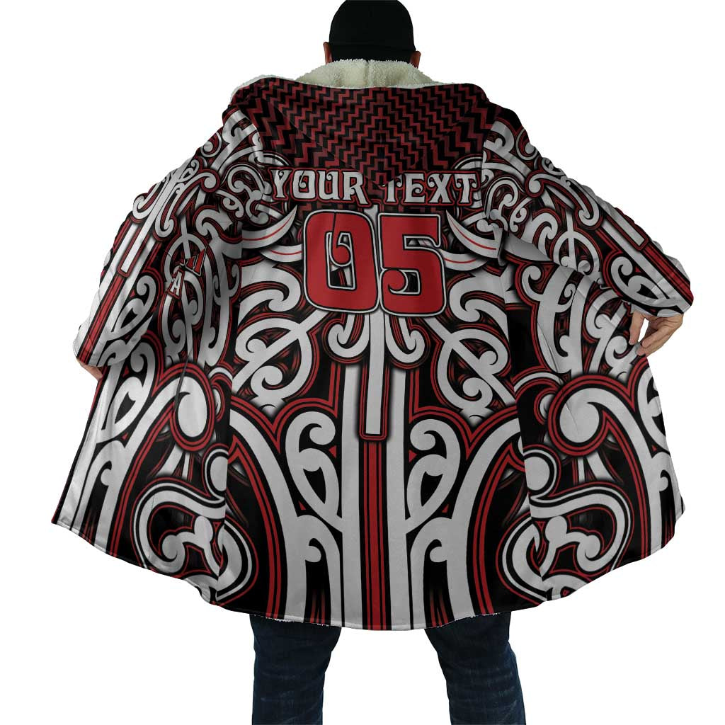 Custom Aotearoa Ngapuhi Cloak Maori Tribal Pattern Mix Poutama