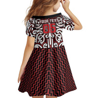 Custom Aotearoa Ngapuhi Family Matching Off Shoulder Maxi Dress and Hawaiian Shirt Maori Tribal Pattern Mix Poutama LT05 - Polynesian Pride