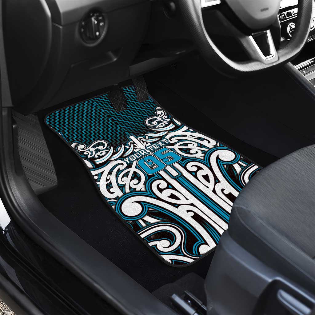 Custom Aotearoa Ngati Porou Car Mats Maori Tribal Pattern Mix Poutama