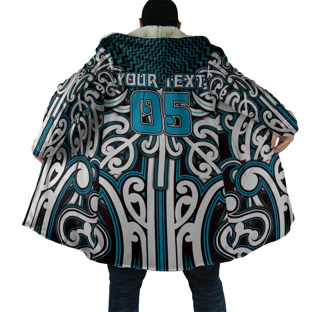 Custom Aotearoa Ngati Porou Cloak Maori Tribal Pattern Mix Poutama