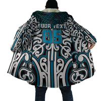 Custom Aotearoa Ngati Porou Cloak Maori Tribal Pattern Mix Poutama