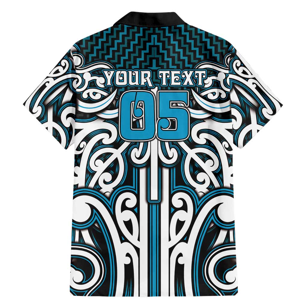 Custom Aotearoa Ngati Porou Family Matching Puletasi and Hawaiian Shirt Maori Tribal Pattern Mix Poutama LT05 - Polynesian Pride
