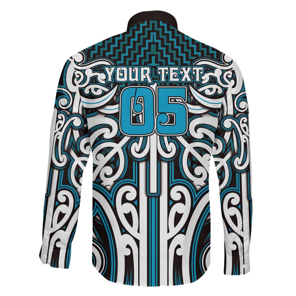 Custom Aotearoa Ngati Porou Family Matching Tank Maxi Dress and Hawaiian Shirt Maori Tribal Pattern Mix Poutama LT05 - Polynesian Pride