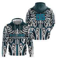 Custom Aotearoa Ngati Porou Hoodie Maori Tribal Pattern Mix Poutama