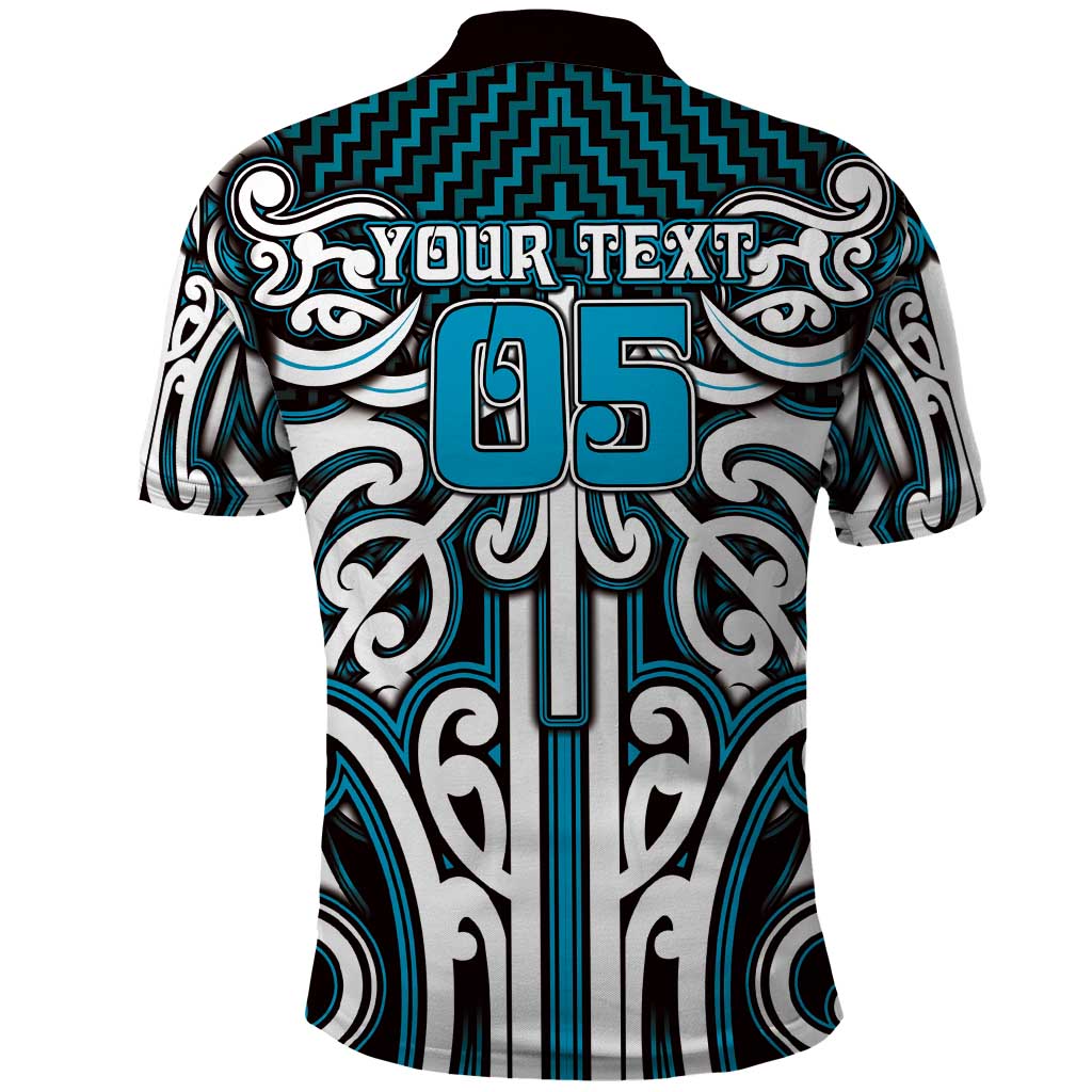Custom Aotearoa Ngati Porou Polo Shirt Maori Tribal Pattern Mix Poutama