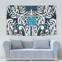 Custom Aotearoa Ngati Porou Tapestry Maori Tribal Pattern Mix Poutama