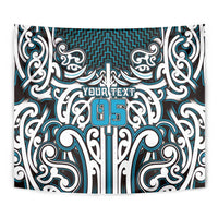 Custom Aotearoa Ngati Porou Tapestry Maori Tribal Pattern Mix Poutama