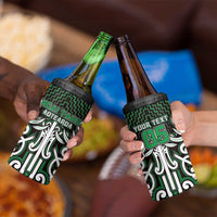 Custom Aotearoa Ngai Tahu 4 in 1 Can Cooler Tumbler Maori Tribal Pattern Mix Poutama