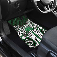 Custom Aotearoa Ngai Tahu Car Mats Maori Tribal Pattern Mix Poutama