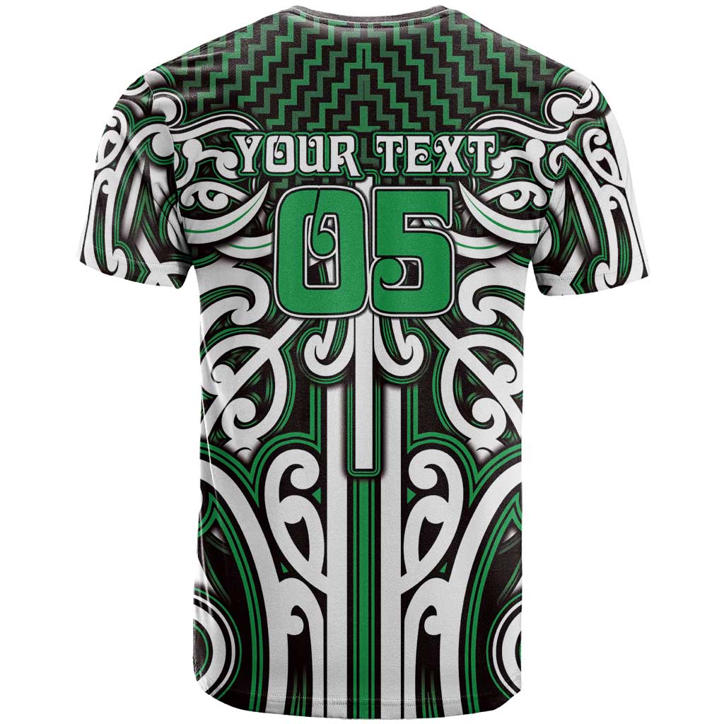 Custom Aotearoa Ngai Tahu T Shirt Maori Tribal Pattern Mix Poutama