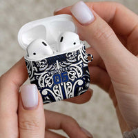 Custom Aotearoa Ngati Tuwharetoa AirPods Case Maori Tribal Pattern Mix Poutama