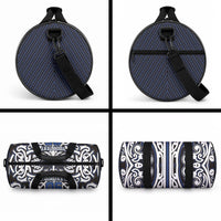 Custom Aotearoa Ngati Tuwharetoa Duffle Bag Maori Tribal Pattern Mix Poutama LT05 - Polynesian Pride