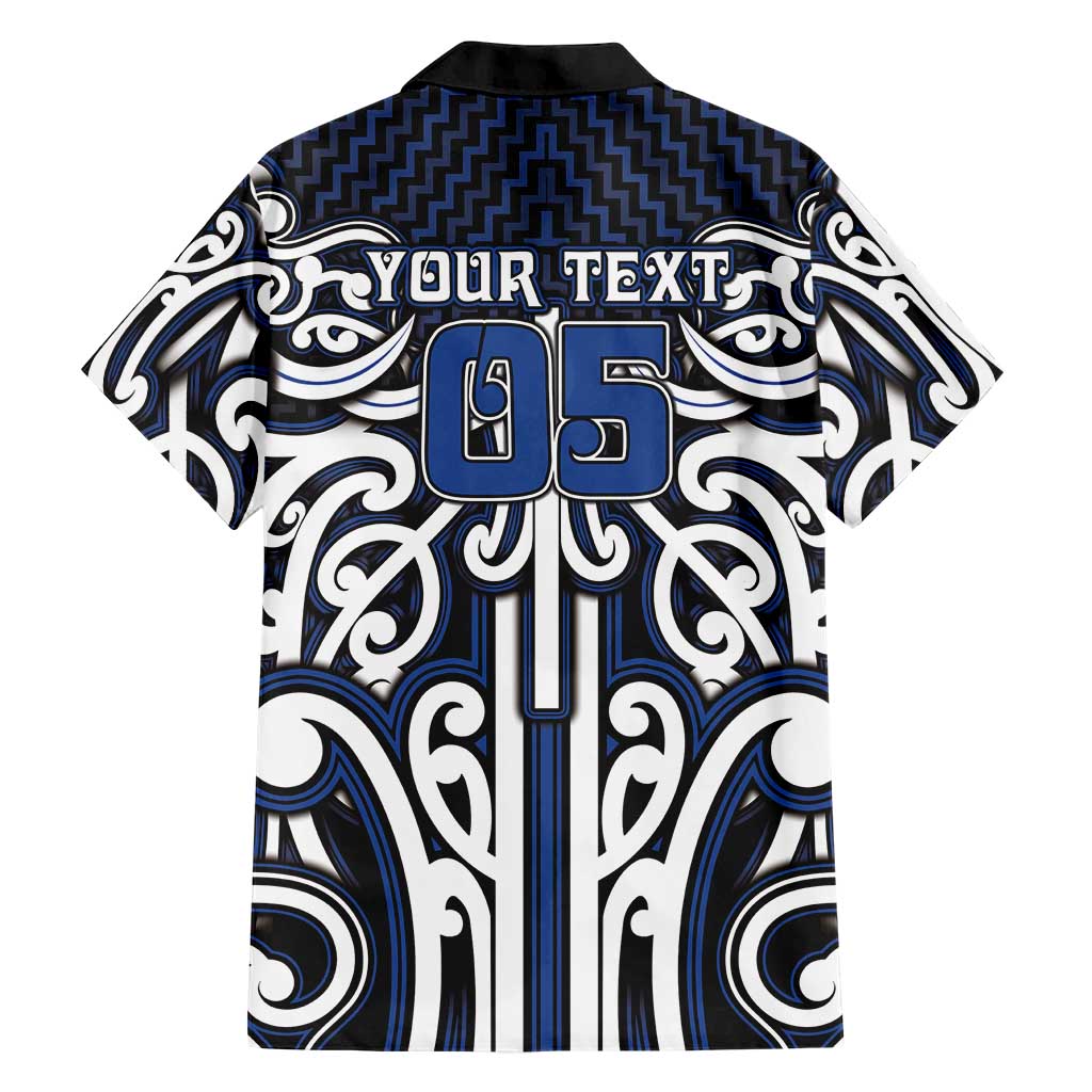 Custom Aotearoa Ngati Tuwharetoa Family Matching Off Shoulder Short Dress and Hawaiian Shirt Maori Tribal Pattern Mix Poutama LT05 - Polynesian Pride