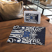 Custom Aotearoa Ngati Tuwharetoa Puzzle Maori Tribal Pattern Mix Poutama