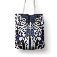 Custom Aotearoa Ngati Tuwharetoa Tote Bag Maori Tribal Pattern Mix Poutama