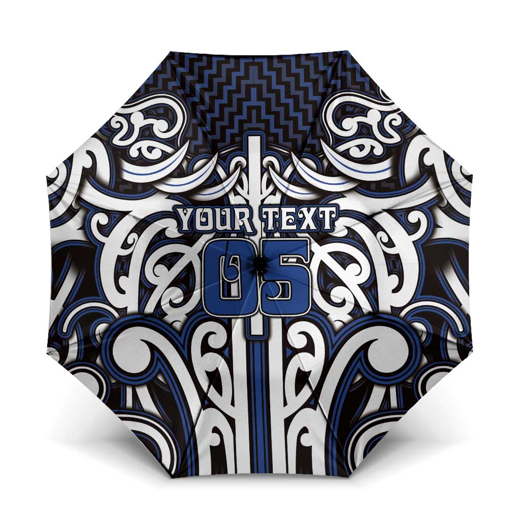 Custom Aotearoa Ngati Tuwharetoa Umbrella Maori Tribal Pattern Mix Poutama