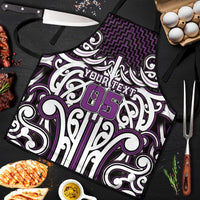 Custom Aotearoa Rangitane Apron Maori Tribal Pattern Mix Poutama