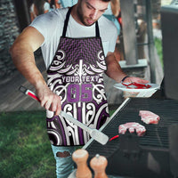 Custom Aotearoa Rangitane Apron Maori Tribal Pattern Mix Poutama