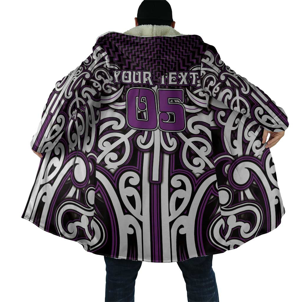 Custom Aotearoa Rangitane Cloak Maori Tribal Pattern Mix Poutama