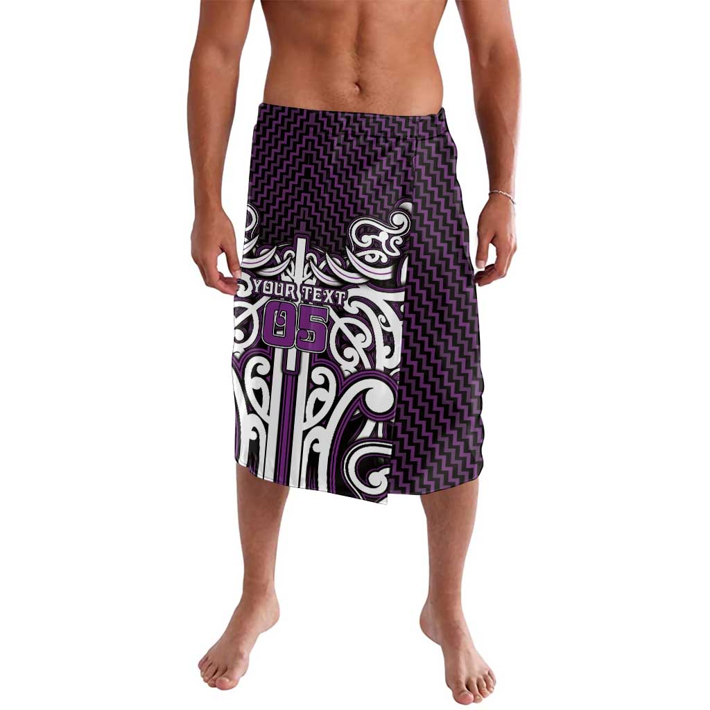 Custom Aotearoa Rangitane Lavalava Maori Tribal Pattern Mix Poutama