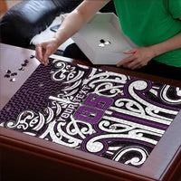 Custom Aotearoa Rangitane Puzzle Maori Tribal Pattern Mix Poutama