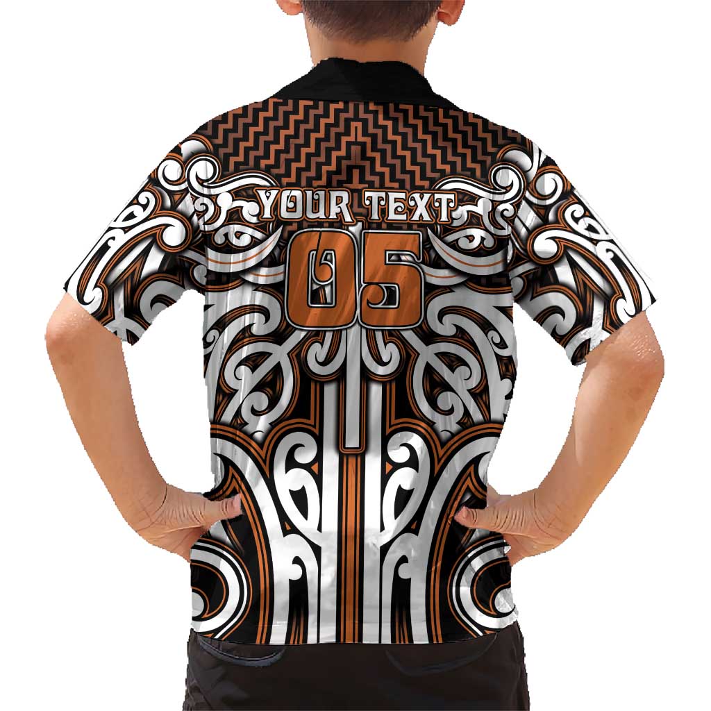 Custom Aotearoa Waikato Family Matching Mermaid Dress and Hawaiian Shirt Maori Tribal Pattern Mix Poutama LT05 - Polynesian Pride