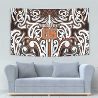 Custom Aotearoa Waikato Tapestry Maori Tribal Pattern Mix Poutama