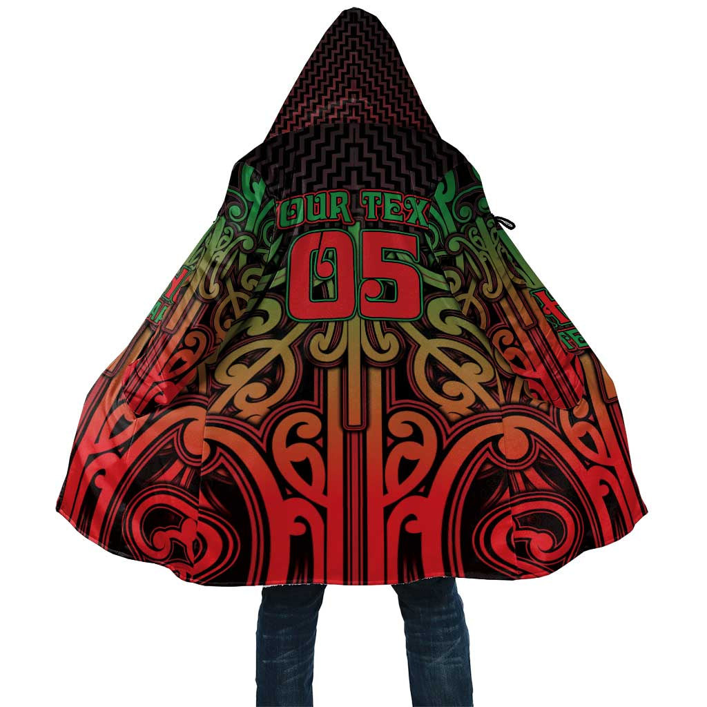 Custom Aotearoa Tuhoe Cloak Maori Tribal Pattern Mix Poutama
