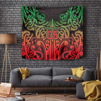 Custom Aotearoa Tuhoe Tapestry Maori Tribal Pattern Mix Poutama